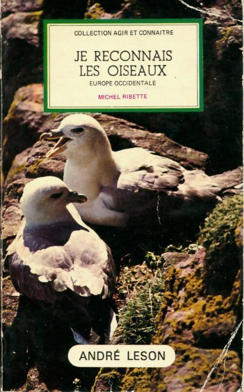 Livrenpoche : Je reconnais les oiseaux. Europe occidentale - M. Ribette - Livre