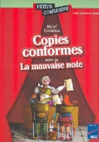 Copies conformes / La mauvaise note - Michel Coulareau - Livre