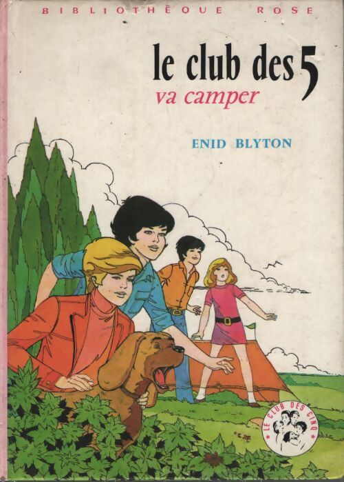 Le club des cinq va camper - Enid Blyton - Livre