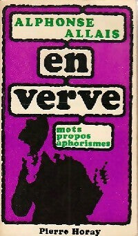 Livrenpoche : Alphonse Allais en verve - Alphonse Allais - Livre