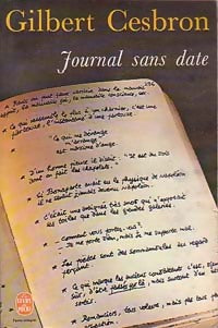 Livrenpoche : Journal sans date - Gilbert Cesbron - Livre