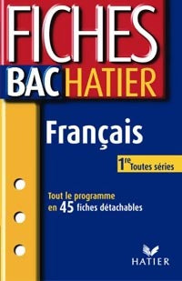 Français : 1ère toutes séries - Aurélie Roche -  Fiches Bac - Livre