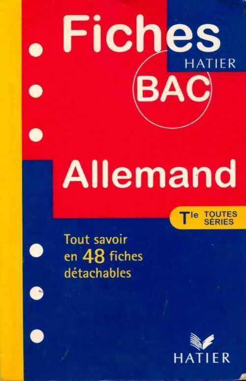 Livrenpoche : Allemand Terminales toutes séries - Michel Salenson - Livre