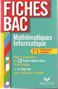 Livrenpoche : Mathématiques-informatique : 1ère L - René Merckhoffer - Livre