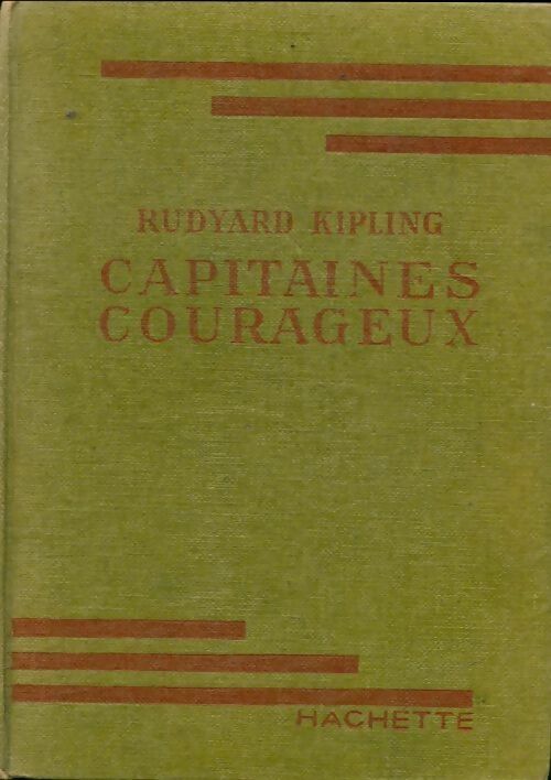 Capitaines courageux - Rudyard Kipling -  Bibliothèque verte (1ère série) - Livre