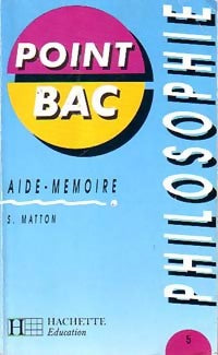 Livrenpoche : Philosophie : Aide-mémoire - Sylvie Matton - Livre