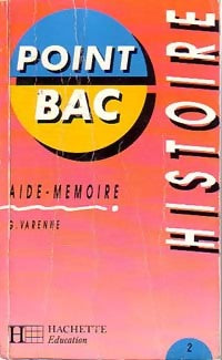 Livrenpoche : Histoire : aide-mémoire - G. Varenne - Livre