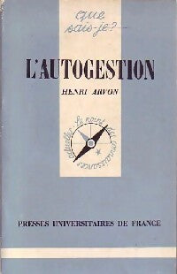 Livrenpoche : L'autogestion - Henri Arvon - Livre
