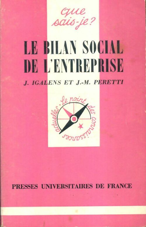 Livrenpoche : Le bilan social de l'entreprise - Jacques Igalens, Jean-Marie Peretti - Livre