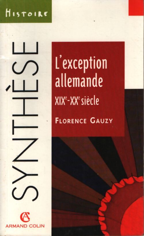 L'exception allemande - Florence Gauzy - Livre