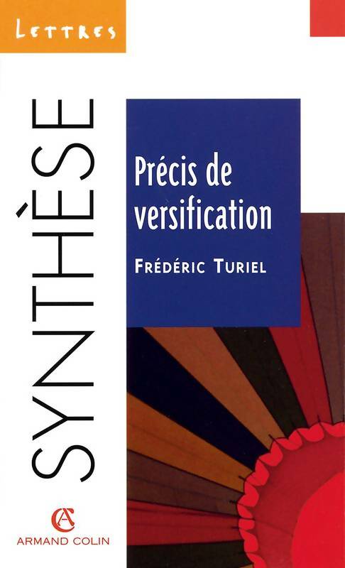 Livrenpoche : Précis de versification - Frédéric Turiel - Livre