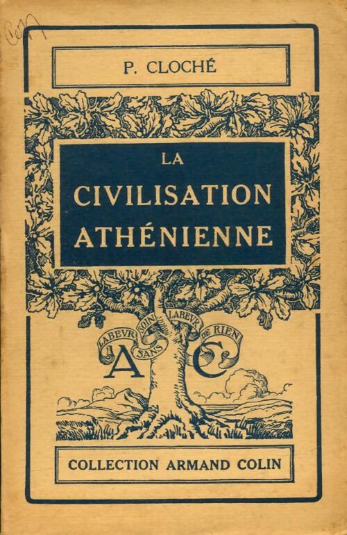 Livrenpoche : La civilisation athénienne - Paul Cloché - Livre
