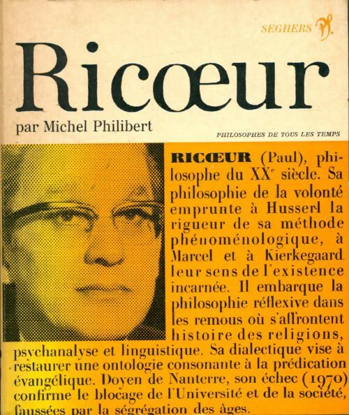 Livrenpoche : Ricoeur - Michel Philibert - Livre