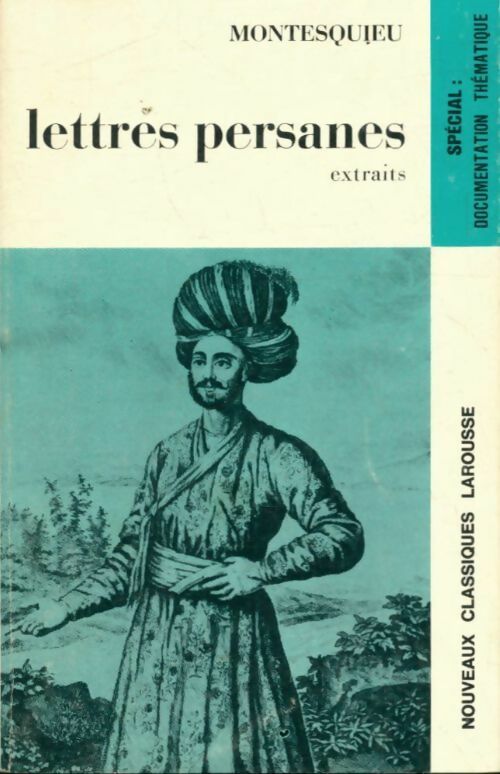 Livrenpoche : Lettres persanes (extraits) - Charles De Montesquieu - Livre