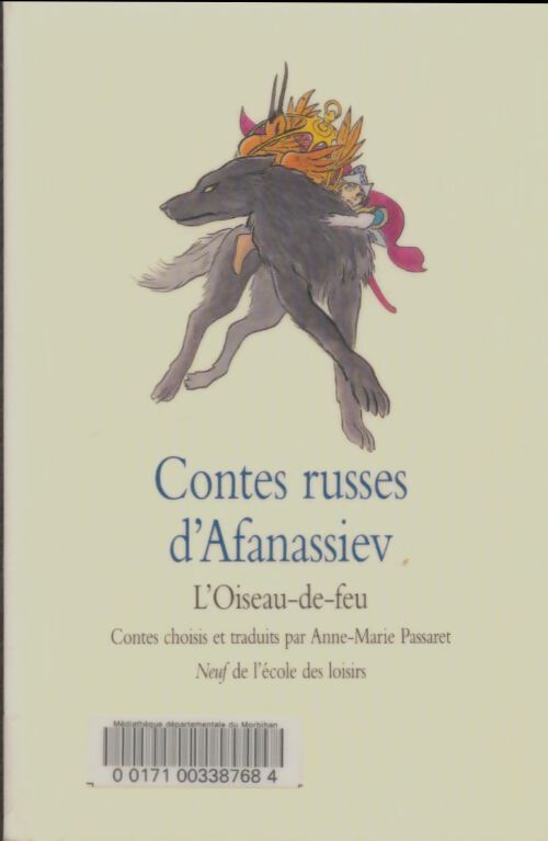 Livrenpoche : L'oiseau de feu. Contes russes d'Afanassiec - Anne-Marie Passaret - Livre
