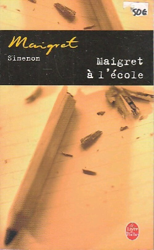 Livrenpoche : Maigret à l'école - Georges Simenon - Livre