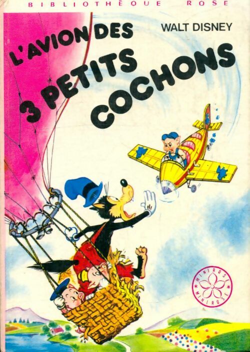 Livrenpoche : L'avion des 3 petits cochons - Walt Disney - Livre