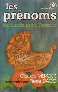 Livrenpoche : Les prénoms - Claude Mercier - Livre