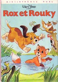 Rox et Rouky - Disney -  Bibliothèque rose (3ème série) - Livre