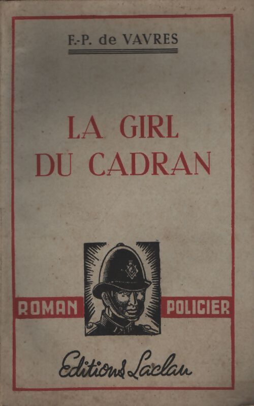 La girl du cadran - F.P. De Vavres - Livre