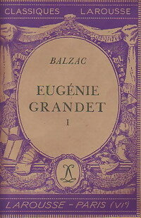 Livrenpoche : Eugénie Grandet Tome I - Honoré De Balzac - Livre