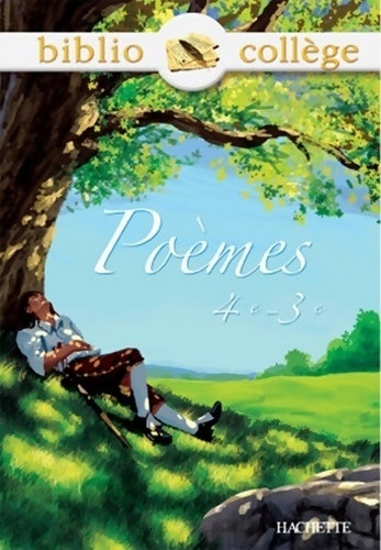 Livrenpoche : Poèmes 4e et 3e - Inconnu - Livre