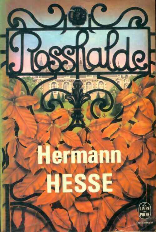 Livrenpoche : Rosshalde - Hermann Hesse - Livre