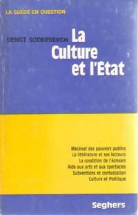 Livrenpoche : La culture et l'état - Bengt Söderbergh - Livre
