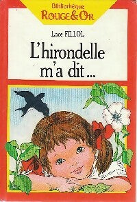 Livrenpoche : L'hirondelle m'a dit - Luce Filliol - Livre