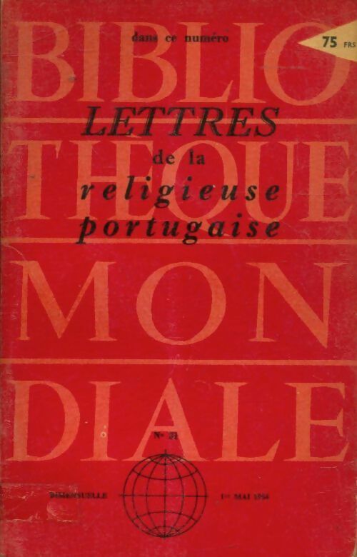 Lettres de la Religieuse portugaise - Guilleragues -  Bibliothèque Mondiale - Livre