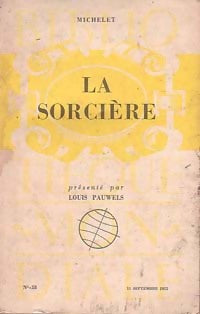 La sorcière - Jules Michelet - Livre