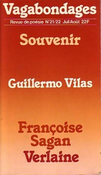 Souvenir - Paul Verlaine ; Françoise Sagan ; Guillermo Vilas -  Vagabondages - Livre
