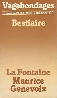 Livrenpoche : Bestiaire - Jean De La Fontaine, Maurice Genevoix - Livre