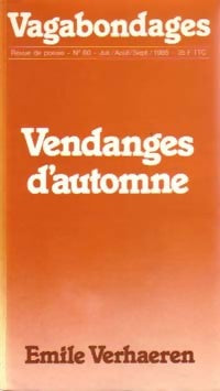 Livrenpoche : Vendanges d'automne - Emile Verhaeren - Livre