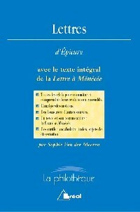 Lettre à Ménécée - Epicure - Livre