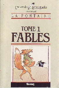 Fables Tome I - Jean De La Fontaine -  Univers des Lettres - Livre