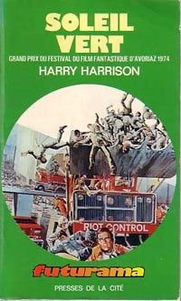 Soleil vert - Harry Harrison - Livre