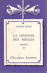 Livrenpoche : La légende des siècles (extraits) Tome II - Victor Hugo - Livre
