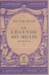 Livrenpoche : La légende des siècles (extraits) Tome II - Victor Hugo - Livre