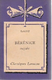 Livrenpoche : Bérénice - Jean Racine - Livre