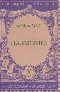 Livrenpoche : Harmonies - Alphonse De Lamartine - Livre