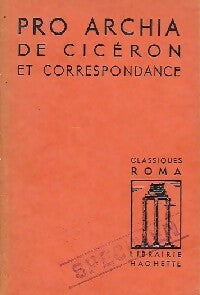 Livrenpoche : Pro Archia de Cicéron - Pierre Tabart - Livre