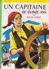 Un capitaine de 15 ans - Jules Verne -  Bibliothèque verte (2ème série) - Livre