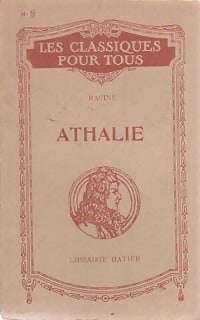 Livrenpoche : Athalie - Racine - Livre