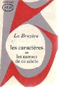 Livrenpoche : Les caractères - Jean De la Bruyère - Livre