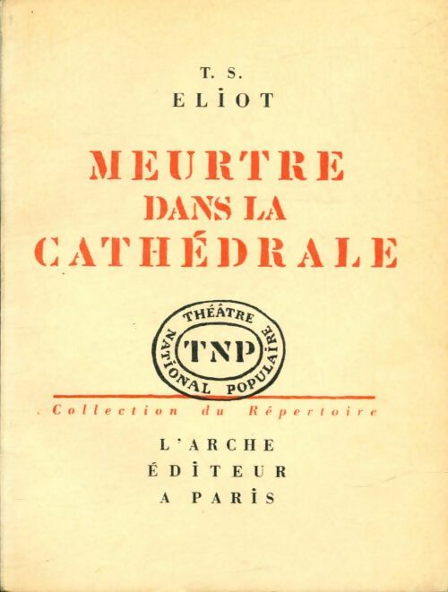 Livrenpoche : Meurtre dans la cathédrale - Thomas Stearns Eliot - Livre