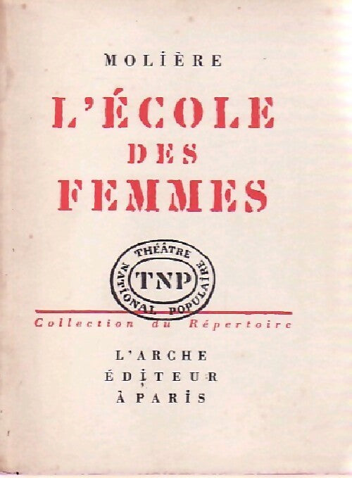 Livrenpoche : L'école des femmes - Molière - Livre