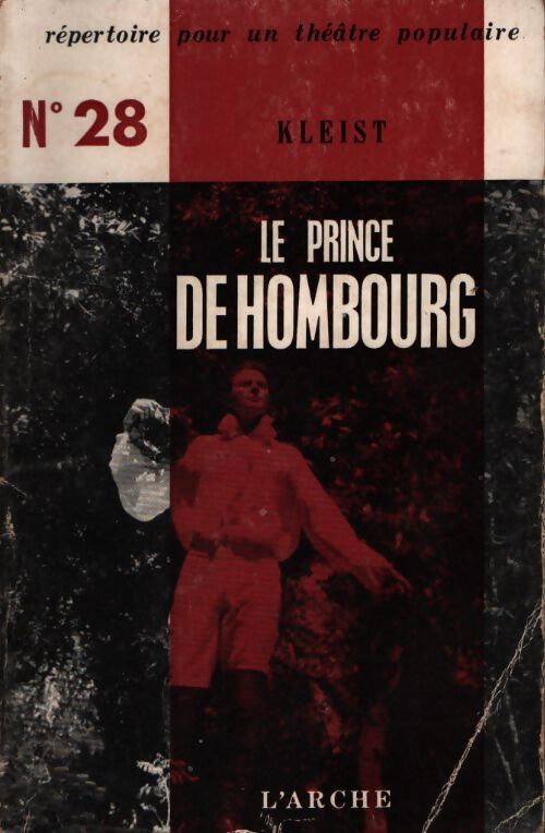 Le prince de Hombourg - Heinrich Von Kleist - Livre