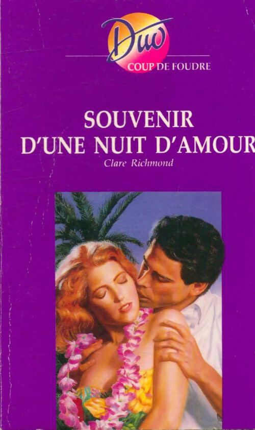 Livrenpoche : Souvenir d'une nuit d'amour - Clare Richmond - Livre