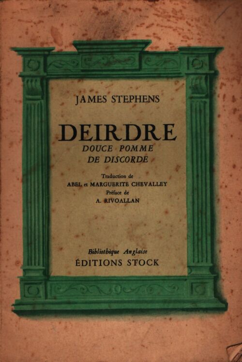 Deirdre - James Stephens - Livre